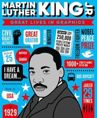 Cover image for Great Lives in Graphics: Martin Luther King