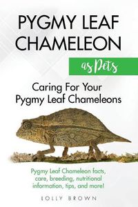 Cover image for Pygmy Leaf Chameleons as Pets: Pygmy Leaf facts, care, breeding, nutritional information, tips, and more! Caring For Your Pygmy Leaf Chameleons