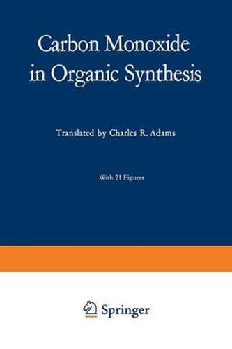 Cover image for Carbon Monoxide in Organic Synthesis