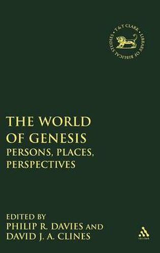 Cover image for The World of Genesis: Persons, Places, Perspectives