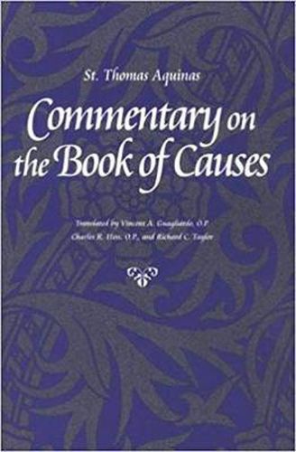 Commentary on the  Book of Causes