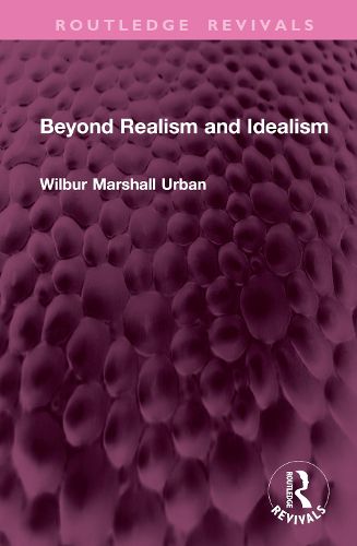 Cover image for Beyond Realism and Idealism