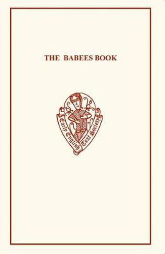 Cover image for The Babees Book: Early English Meals and Manners