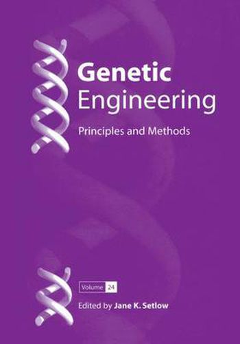 Cover image for Genetic Engineering: Principles and Methods