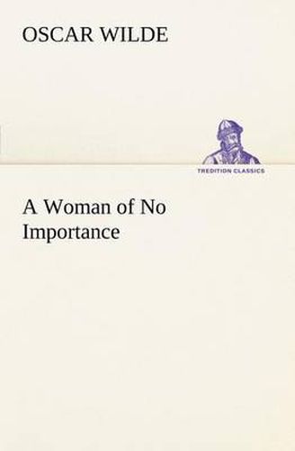 Cover image for A Woman of No Importance