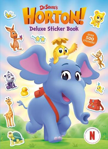 Cover image for Dr. Seuss's Horton! Deluxe Sticker Book