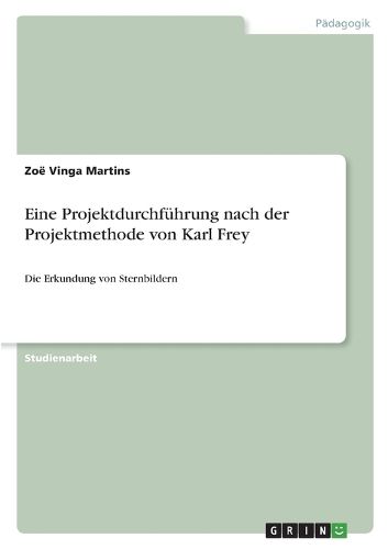 Cover image for Eine Projektdurchfuehrung nach der Projektmethode von Karl Frey