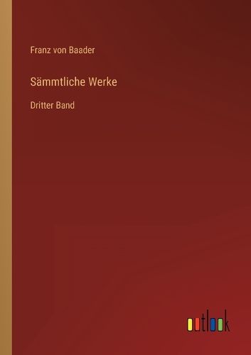 Cover image for Saemmtliche Werke