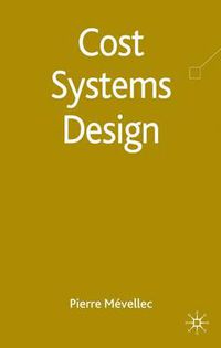 Cover image for Cost Systems Design