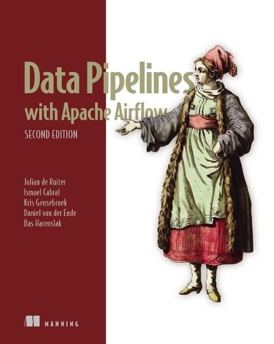 Cover image for Data Pipelines with Apache Airflow, Second Edition