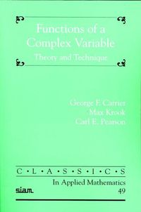 Cover image for Functions of a Complex Variable: Theory and Technique