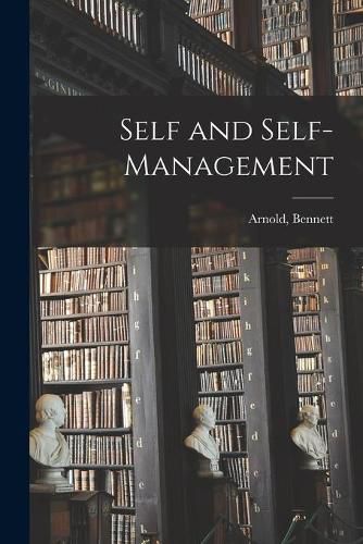 Cover image for Self and Self-management