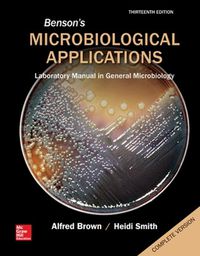 Cover image for Benson's Microbiological Applications Complete Version