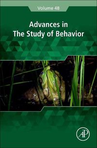 Cover image for Advances in the Study of Behavior