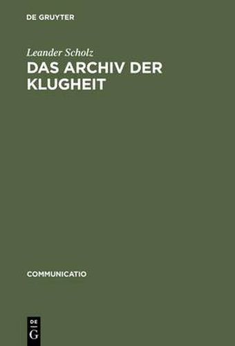 Cover image for Das Archiv der Klugheit