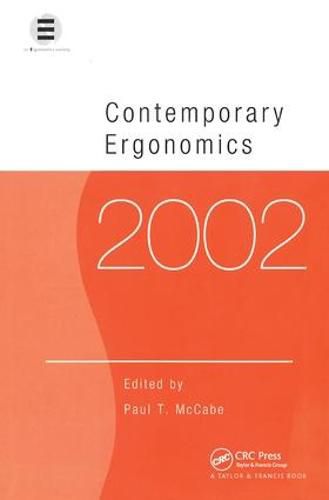 Cover image for Contemporary Ergonomics 2002