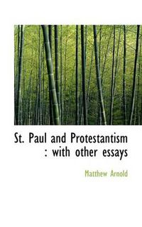 Cover image for St. Paul and Protestantism