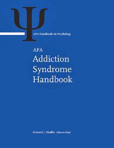 Cover image for APA Addiction Syndrome Handbook