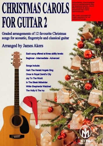 Cover image for Christmas Carols For Guitar 2