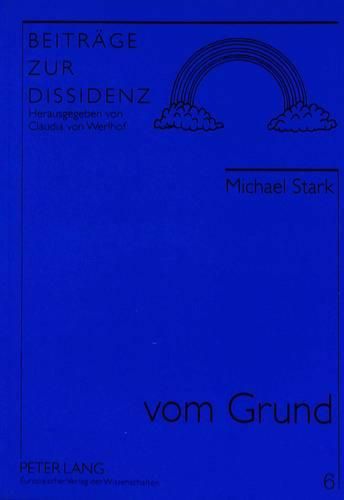 Cover image for Vom Grund