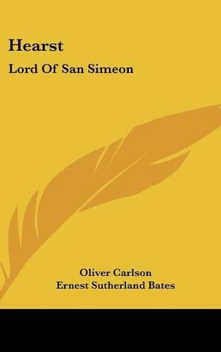 Cover image for Hearst: Lord of San Simeon