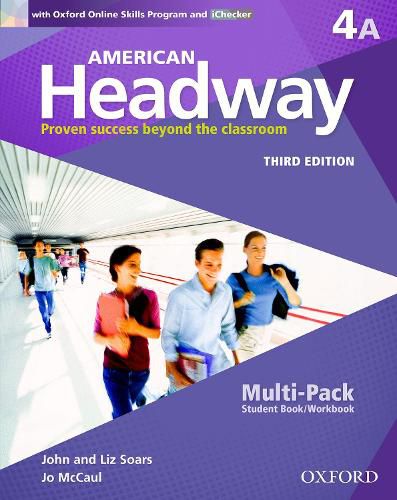 Cover image for American Headway: Four: Multi-Pack A with Online Skills and iChecker: Proven Success beyond the classroom