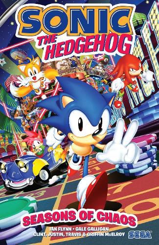 Cover image for Sonic the Hedgehog: Seasons of Chaos