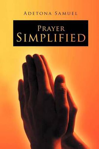 Cover image for Prayer Simplified