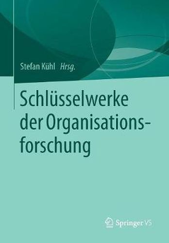 Cover image for Schlusselwerke Der Organisationsforschung