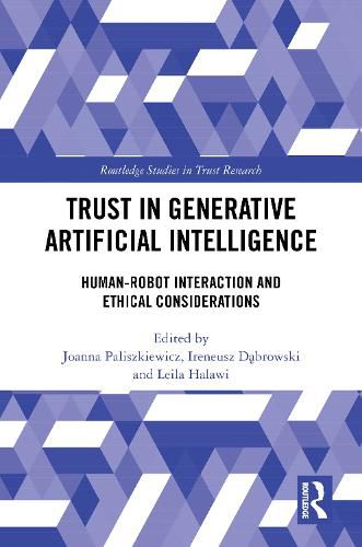 Cover image for Trust in Generative Artificial Intelligence