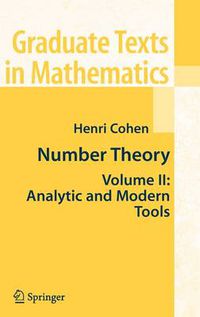 Cover image for Number Theory: Volume II: Analytic and  Modern Tools