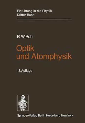 Cover image for Optik und Atomphysik