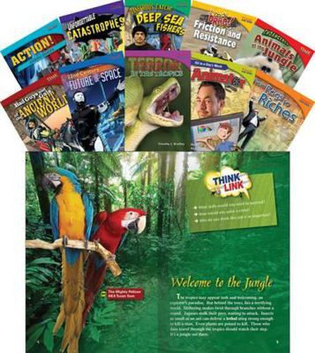 Cover image for Time for Kids Informational Text Grade 5 Readers Set 3 10-Book Set (Time for Kids Nonfiction Readers)