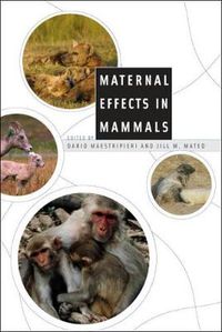 Cover image for Maternal Effects in Mammals