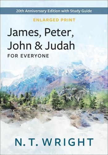 Cover image for James, Peter, John and Judah for Everyone, Enlarged Print