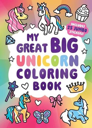 Cover image for My Great Big Unicorn Coloring Book