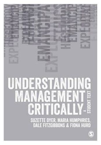 Cover image for Understanding Management Critically: A Student Text