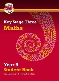 Cover image for New KS3 Maths Year 9 Student Book - with answers & Online Edition