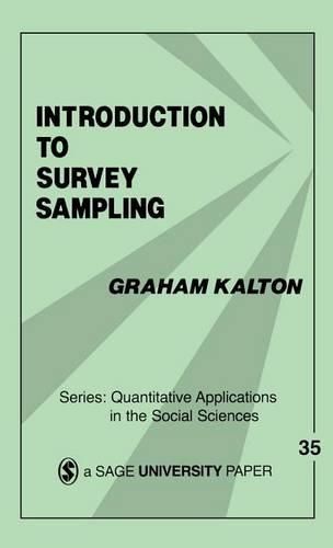 Cover image for Introduction to Survey Sampling