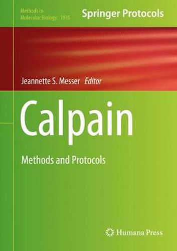 Cover image for Calpain: Methods and Protocols