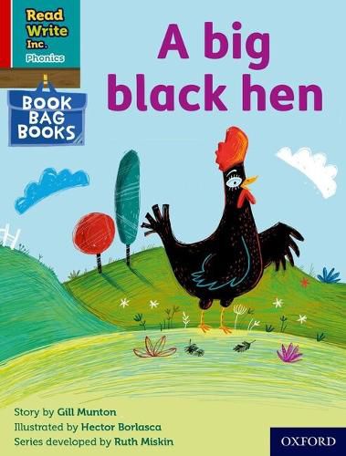 Cover image for Read Write Inc. Phonics: A big black hen (Red Ditty Book Bag Book 9)