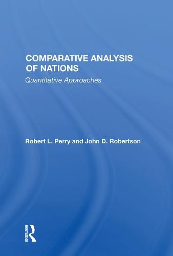 Comparative Analysis of Nations: Quantitative Approaches