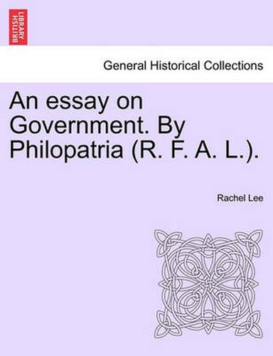 Cover image for An Essay on Government
