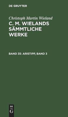 Aristipp, Band 3