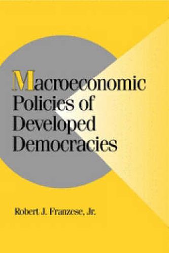 Cover image for Macroeconomic Policies of Developed Democracies