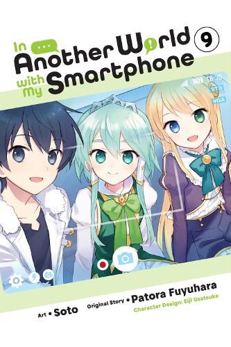 Cover image for In Another World with My Smartphone, Vol. 9 (manga)