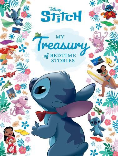 Cover image for Stitch: My Deluxe Treasury of Bedtime Stories (Disney)