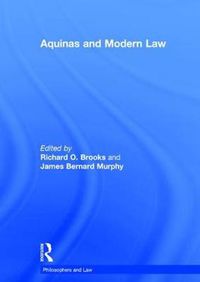 Cover image for Aquinas and Modern Law