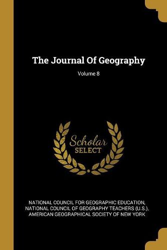 Cover image for The Journal Of Geography; Volume 8