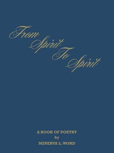 Cover image for From Spirit to Spirit